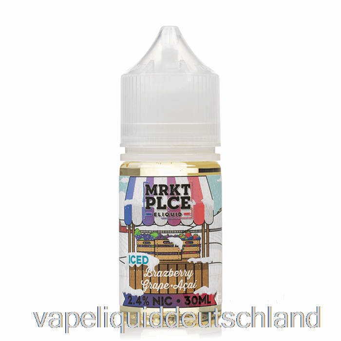 Ice Brazberry Grape Acai – Mrkt-Salze – 30 Ml, 48 Mg Vape Deutschland